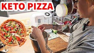 ROBIMY KETO PIZZE. luźny vlog z kuchni #keto #pizza #gotujemy