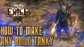How to make any build tanky and stop dying in PoE | Path of Exile Delirium