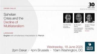 Sahelian Crisis and the Decline of Multilateralism