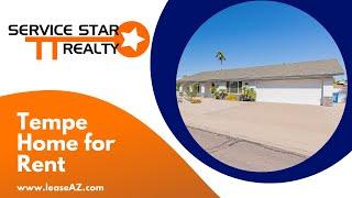 Tempe Homes for Rent 3BR/2BA by Tempe Property Management AZ | Service Star Realty