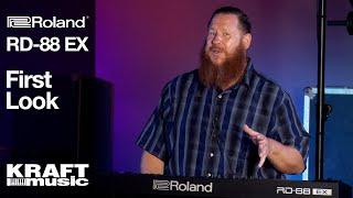 Roland RD-88 EX Stage Piano - First Look