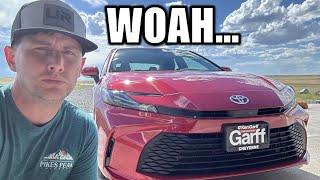 Living with the ALL-NEW 2025 Toyota Camry LE! Best BANG for your BUCK!