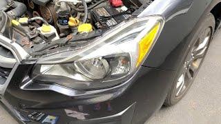 Subaru Impreza - Parking Light and Front Marker Light Replacement with LED Lights