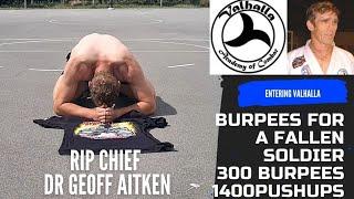 Burpees for a fallen soldier -