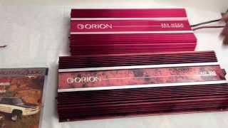 Rare Old School Orion NT 100 Red vs Orion 250 HCCA Amplifier Overview