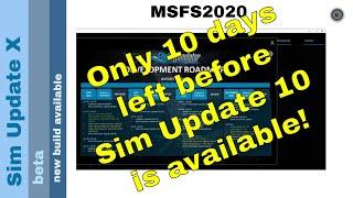 Flight Simulator 2020 - MSFS Update - Sim Update 10 - new build available