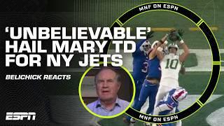 'UNBELIEVABLE!'  - Peyton Manning & Bill Belichick on the Jets' HAIL MARY | ManningCast