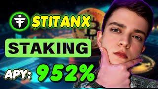 Unlock High Rewards  Stake TITANX While Staking TitanXCrypto Coin