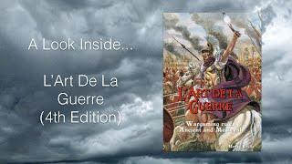 Looking inside L'Art De La Guerre 4th Edition