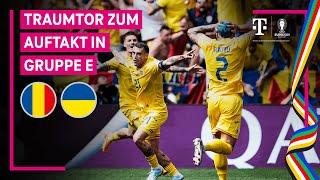 Rumänien - Ukraine, Highlights mit Live-Kommentar | UEFA EURO 2024, Gruppenphase | MAGENTA TV