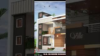 Attractive two story house renovation in 3D DK 3D HOME DESIGN