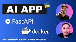 Build an AI app with FastAPI and Docker - Coding Tutorial with Tips