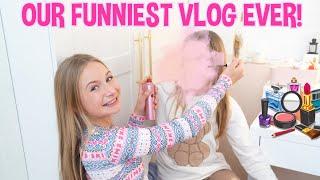 THIS WAS TOOO FUNNY! * HILARIOUS VLOGMAS * MAKE-UP CHALLENGE