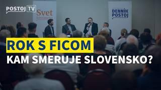 Fico už škodí Slovensku viac ako Mečiar, po atentáte je tvrdší (Diskusia Postoja v Dolnom Kubíne)