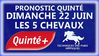 PRONOSTIC QUINTÉ+ DU DIMANCHE 22 JUIN 2025 | PX JEAN-YVES LECUYER | ATTELE | R1C4 | PARIS-VINCENNES