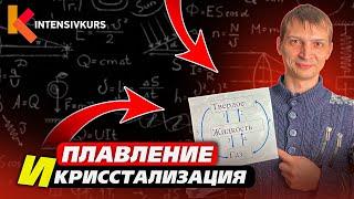 Как Работает Плавление и Кристаллизация? (Физика для начинающих)