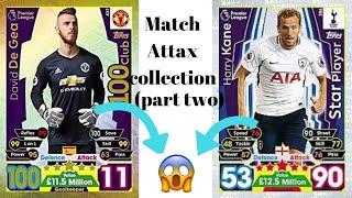 My Match Attax collection( part 2 )