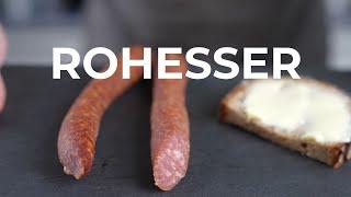 Making Rohesser yourself - a delicious snack