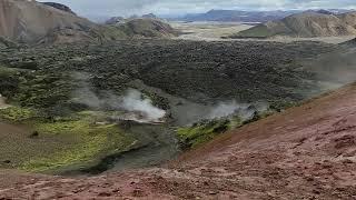 Landmannalaugar, trekking di Skalli nelle highlands islandesi