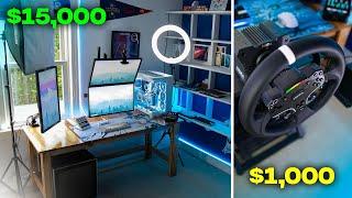 How I Built a Full Racing Sim Inside a $15,000 Gaming Setup!