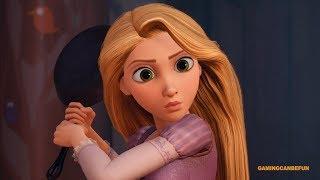 Kingdom Hearts 3 MOVIE | Disney's Tangled (HIGH FRAME RATE SERIES IN 4K)