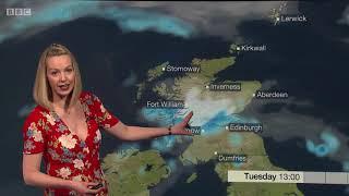 Gail McGrane BBC Reporting Scotland HD Weather March 4th 2019