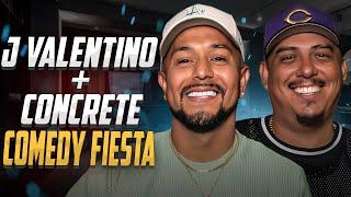 J Valentino + Concrete | Latin Comics 2024 | Comedy Fiesta Performers Long Beach | Big Interview