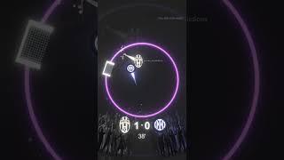 JUVENTUS vs INTER MILAN#footballmarbles #footballedit #neonarcade #juventus #intermilan