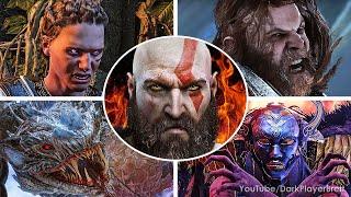 All 70 Boss Fights in God of War Ragnarök [4K 60FPS] (Including Optional Bosses)