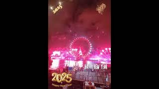 London's New Year's Fireworks 2025 󠁧󠁢󠁥󠁮󠁧󠁿󠁧󠁢󠁥󠁮󠁧󠁿️