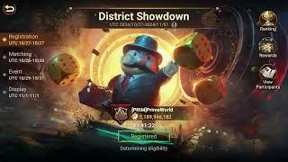 District showdown event  | Doomsday Last Survivors