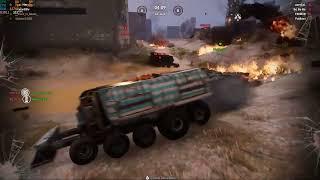 Crossout - Getting Stomped By EQWS in battle for uranium