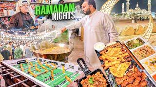 Madina Life Ramadan Nights  Street Food, Famous Cholay, Arabi Sehri & Enjoyment 