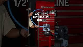 MAXLINE Tubing VS. our Tubing Straighter!! #nomatch #tools