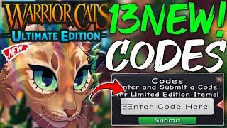 ️FreshCodes️ WARRIOR CATS CODES (OCTOBER! 2024) - WARRIOR CATS PROMO CODE