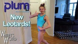 New Plum Leotards! Whitney Bjerken Gymnastics