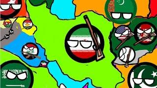 HISTORY OF IRAN 1900-2021 COUNTRYBALLS 