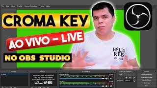 Como fazer CHROMA KEY, FUNDO VERDE ao vivo usando OBS Studio - ATUALIZADO 2022 , PHOTOEMBRANCO