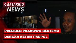 BREAKING NEWS - Presiden Prabowo Bertemu Ketum Parpol di Kertanegara