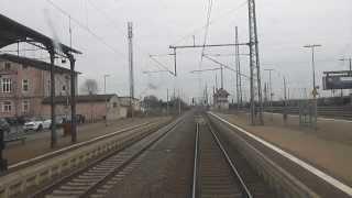 Führerstandsmitfahrt Kassel - Halle/S, Teil 2 Nordhausen - Halle