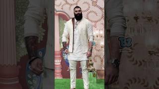 Thangabali aka Nikitin Dheer Arrives in Dashing Style at the Ambani Event 