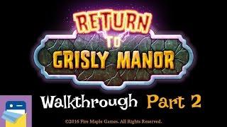 Return to Grisly Manor: Walkthrough Part 2 (Alarm Clock) & iOS iPad Gameplay (By Fire Maple Games)