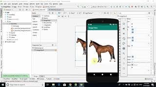 How to add Images in your Android App | Using ImageView in Android Studio | VTeach24