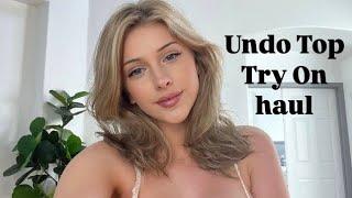 [4K] See-through lingerie try-on haul with Emilia #transparenthaul #tryonhaul2025 #lingerie PWS087