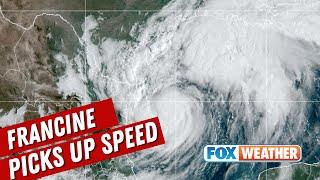 Tropical Storm Francine Batters Texas Coast As Louisiana Braces For Landfall