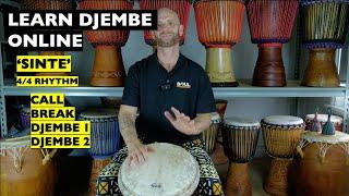 'Sinte' Rhythm (Part 1) | Learn Djembe Online