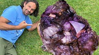 Amethyst Crystal Mining on Another Level | Breaking a World Record!?