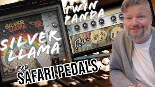 Silver LLama & Twin Panda - new #audioplugins  AMPS from @safaripedals