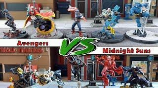 Avengers v Midnight Suns - Marvel Crisis Protocol Battle Report ep 53