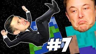 УПАЛ С ЛУНЫ НА ЗЕМЛЮ \\ Приключения Илона Маска в Minecraft #7